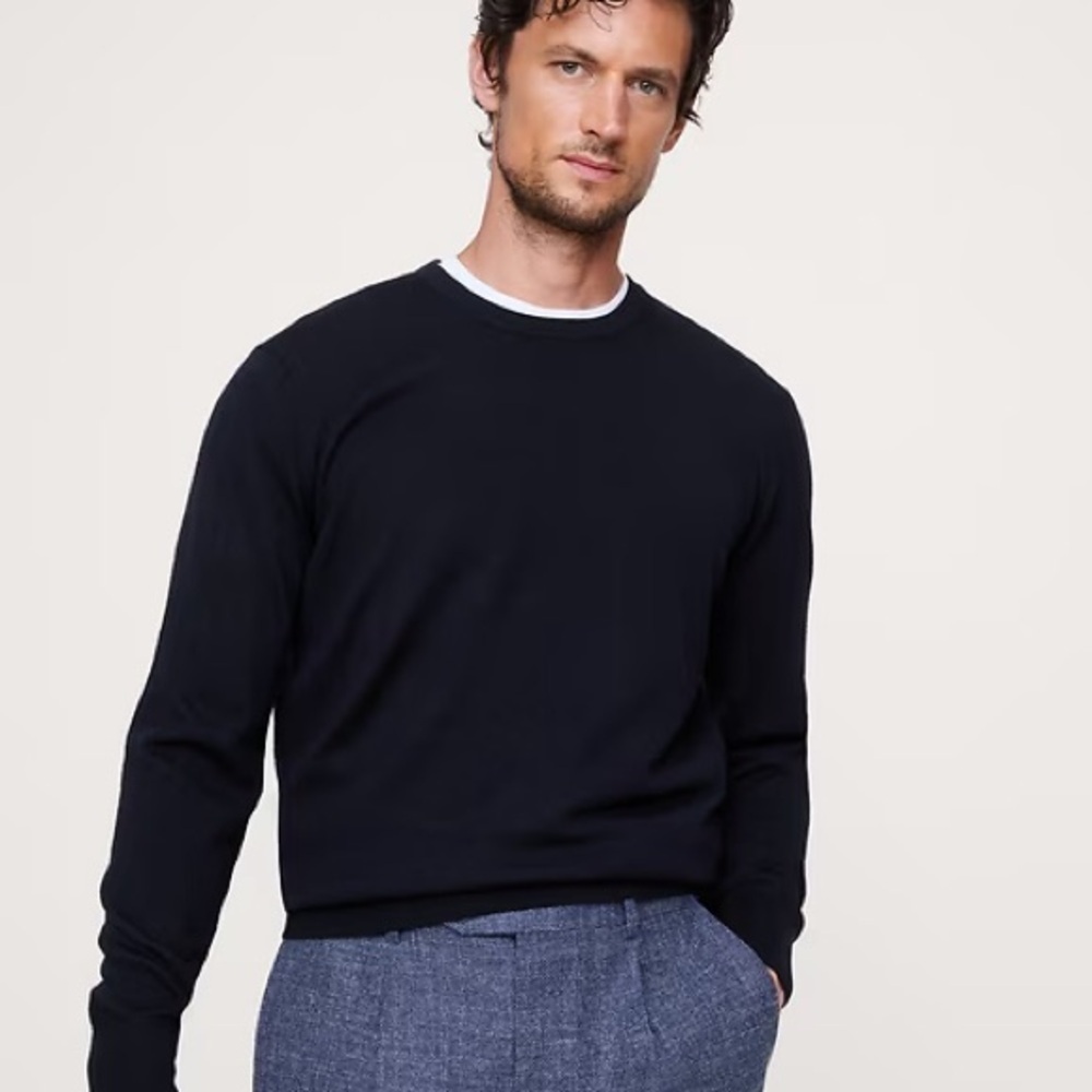 Banana Republic Merino Wool Crewneck Sweater